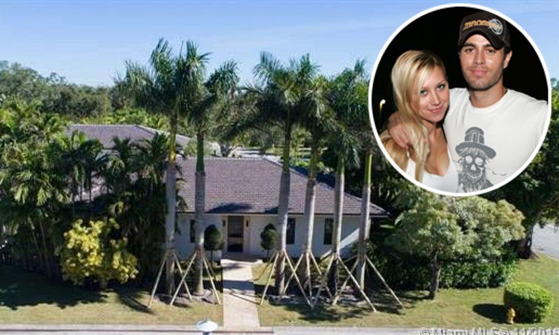 FOTOGALERÍA: Enrique Iglesias y Anna Kournikova ponen a la venta su casa de Miami, ¿quieres verla?