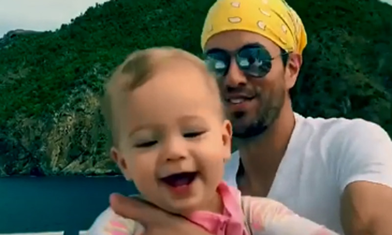 ¡Adorable! El vídeo de Enrique Iglesias que derritió a Ana Boyer