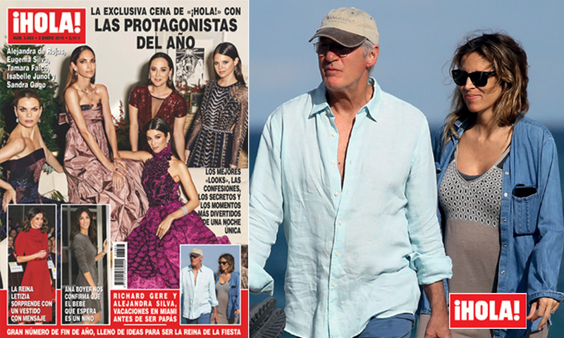 En ¡HOLA!: Richard Gere y Alejandra Silva, vacaciones en Miami antes de ser papás