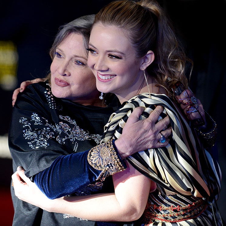 El sentido homenaje de Billie Lourd a su madre Carrie Fisher en el aniversario de su muerte