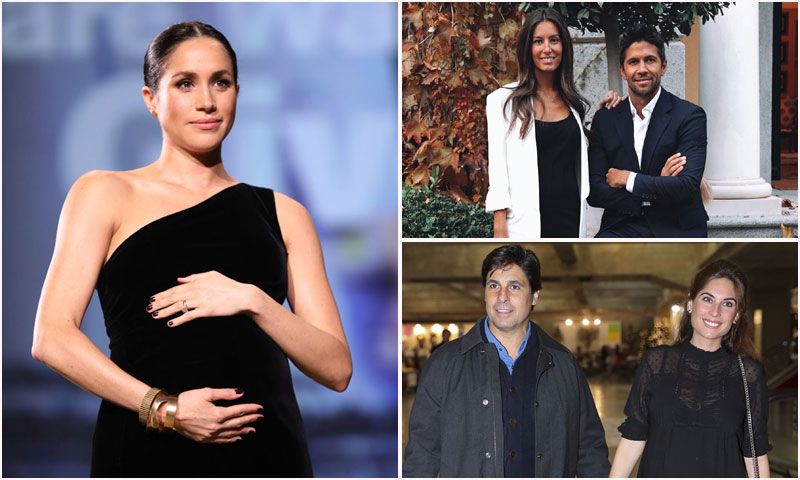 ¡La cigüeña viene cargada en 2019! Meghan Markle, Ana Boyer, Lourdes Montes y muchas más aumentan la familia