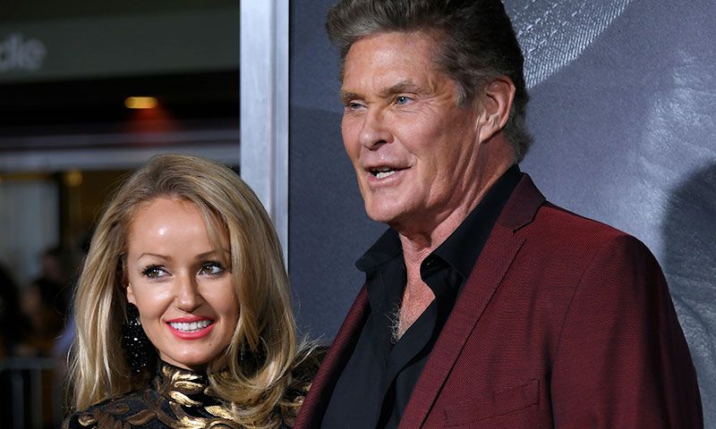 David Hasselhoff y su esposa, vacaciones fantásticas en Marbella