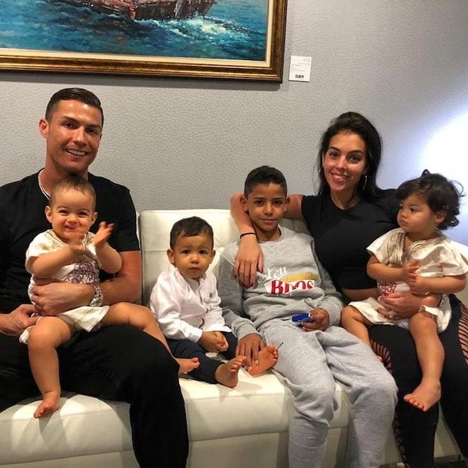 ¡Cómo han crecido! La divertida foto de familia de Cristiano Ronaldo y Georgina Rodríguez