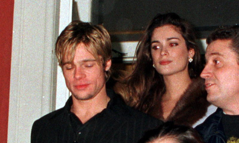 Las fotografías del encuentro de Mar Saura y Brad Pitt