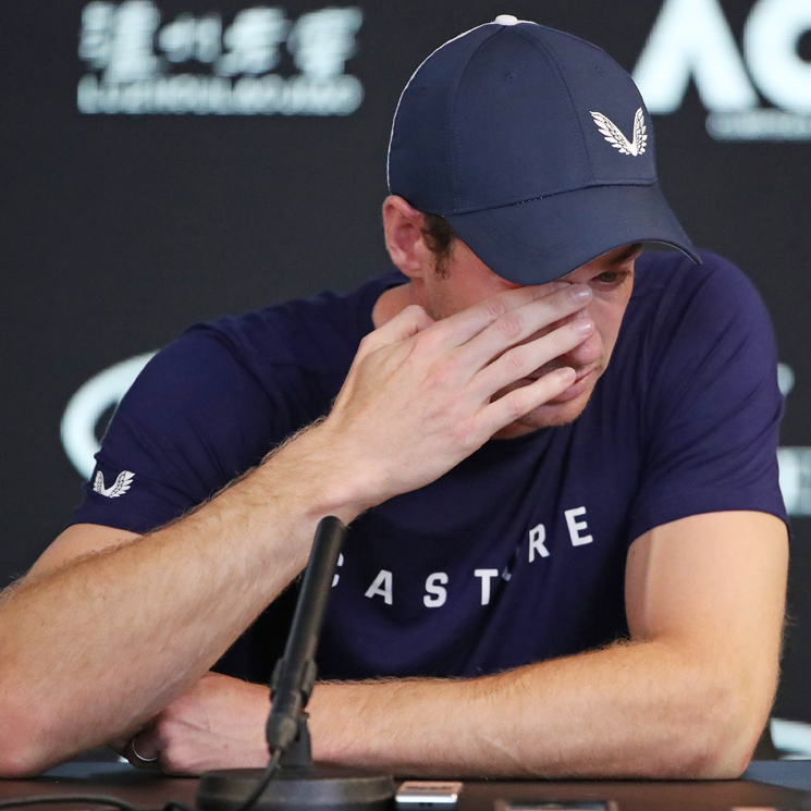 Las lágrimas de Andy Murray al anunciar su retirada