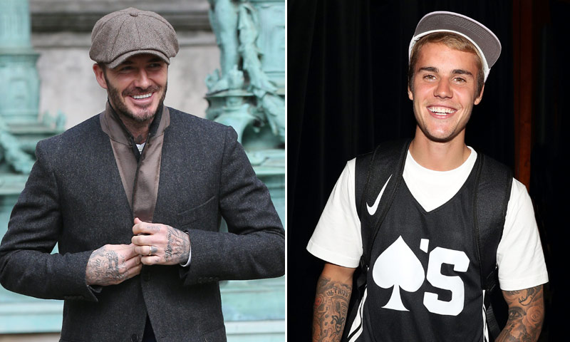 La divertida broma de Justin Bieber a David Beckham
