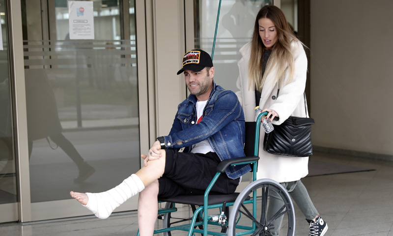 Fonsi Nieto recibe el alta tras su 'difícil' operación en el pie