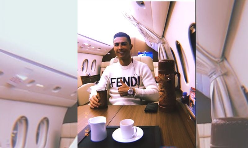 Georgina Rodríguez comparte el momento ¡HOLA! de Cristiano Ronaldo