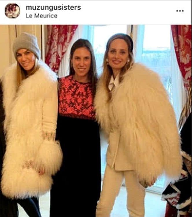 Tatiana Santo Domingo y sus amigas 'it girls' se hospedan en la suite