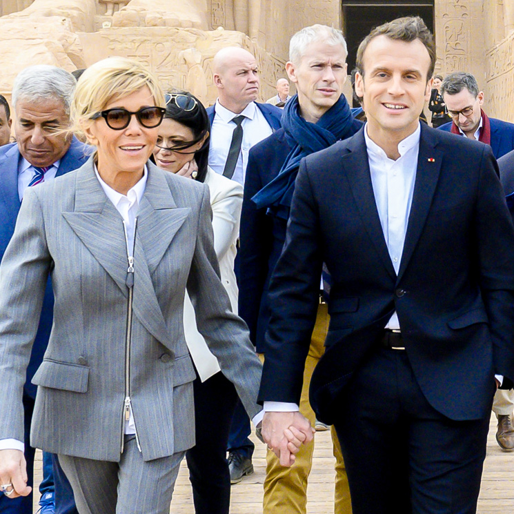 FOTOGALERÍA: Los Macron se dejan envolver por la enigmática belleza de Egipto