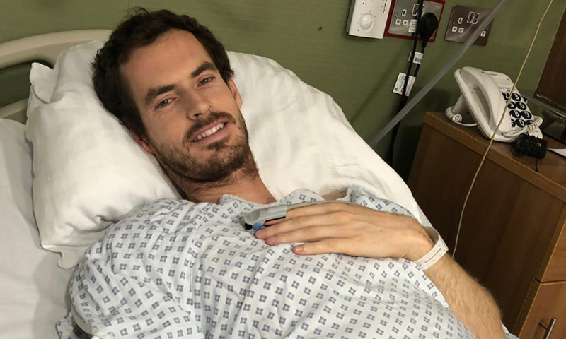 Andy Murray pasa por el quirófano para operarse la cadera