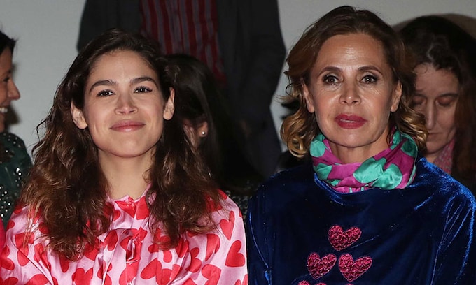 Agatha Ruíz de la Prada y Cósima Ramírez en la MBFWM