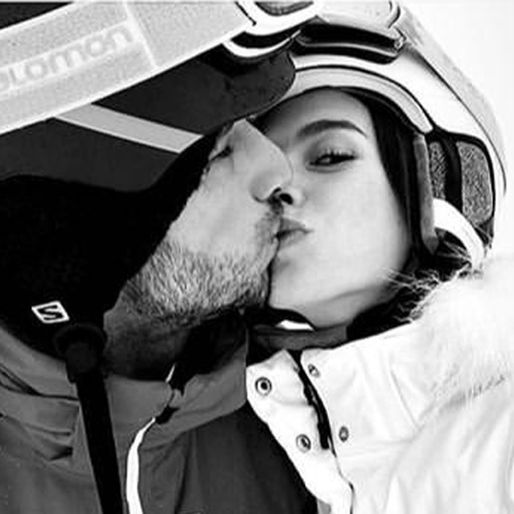 Sandra Gago y Feliciano López se derriten (de amor) en la nieve