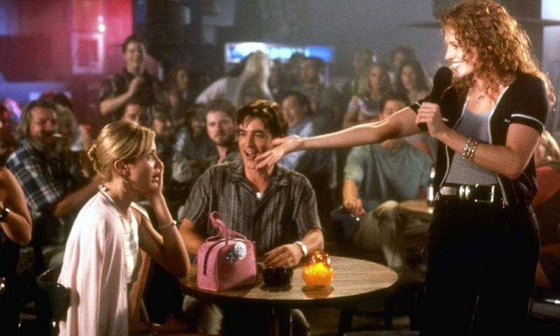 El reencuentro, 22 años después, de los actores de 'La boda de mi mejor amigo'