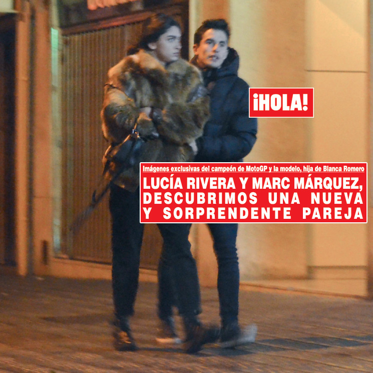 Imágenes exclusivas en ¡HOLA!: Lucía Rivera y Marc Márquez, descubrimos una nueva y sorprendente pareja