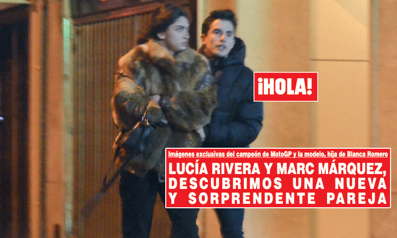 Imágenes exclusivas en ¡HOLA!: Lucía Rivera y Marc Márquez, descubrimos una nueva y sorprendente pareja