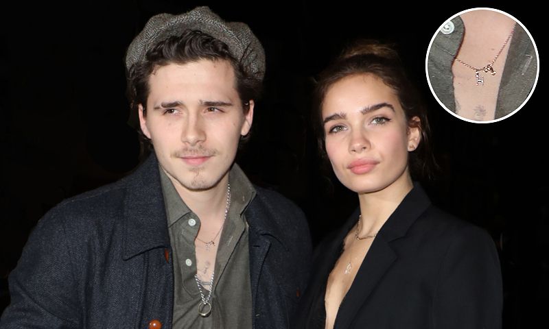 ¡Con mucho amor! La romántica joya con la que Brooklyn Beckham presume de novia