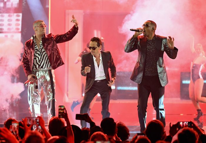 Marc Anthony, Will Smith y Bad Bunny