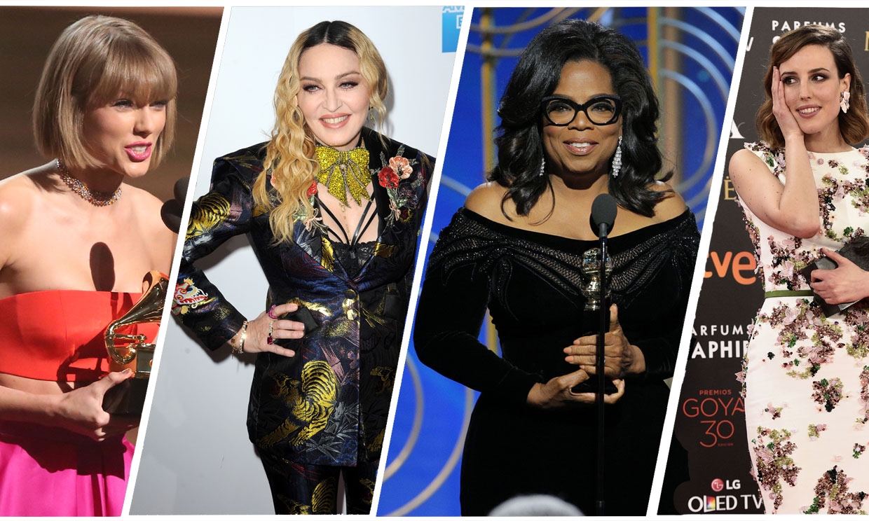 Madonna, Taylor Swift, Oprah... Los discursos feministas más inspiradores de las 'celebrities'