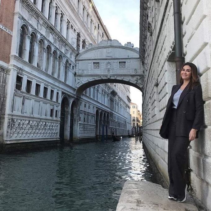 Vicky Martín Berrocal despide los 45 años en Venecia con un romántico y enigmático mensaje