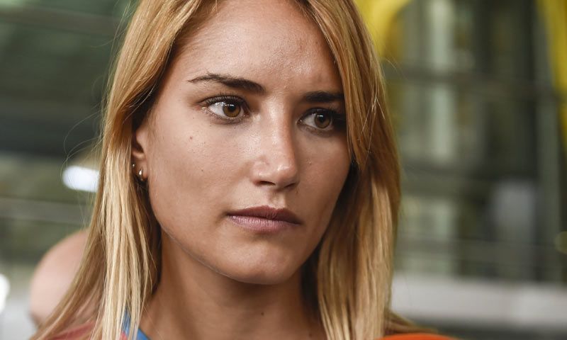 Alba Carrillo hace una contundente petición a Thibaut Courtois antes de abandonar las redes
