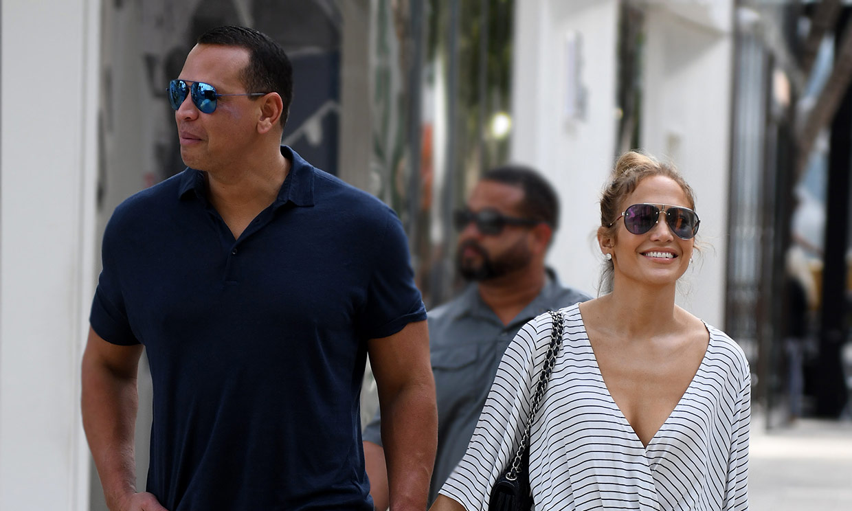 La viva imagen de la felicidad, Jennifer Lopez y Alex Rodriguez vuelven a la rutina tras su compromiso