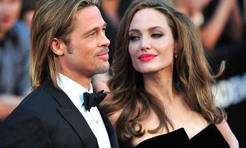 Brad  Pitt y Angelina Jolie