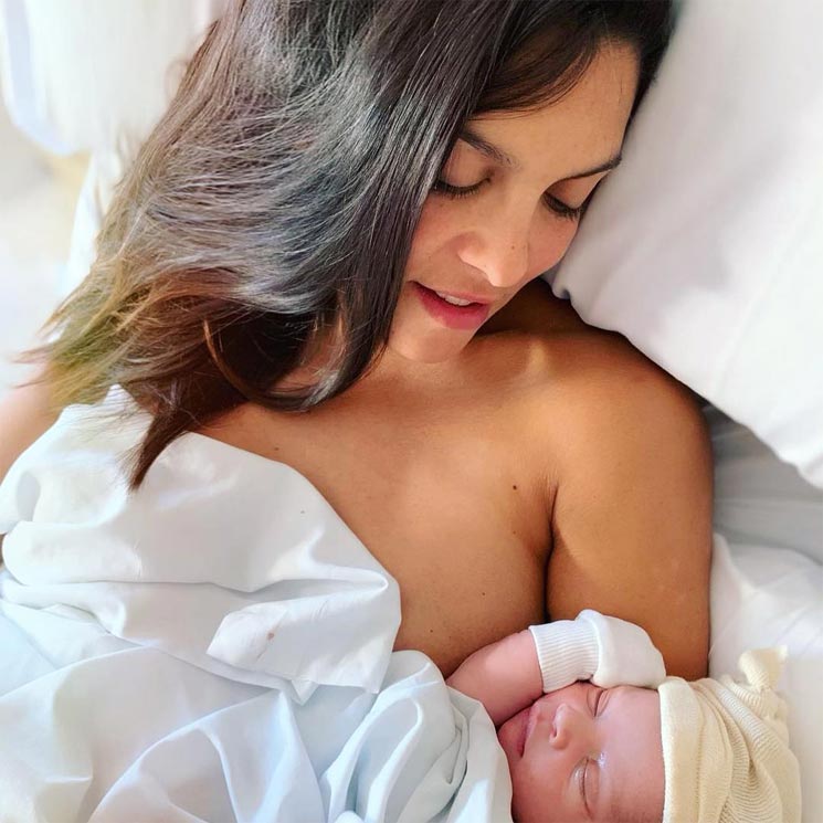 Lorena Castell ya tiene en brazos a su bebé