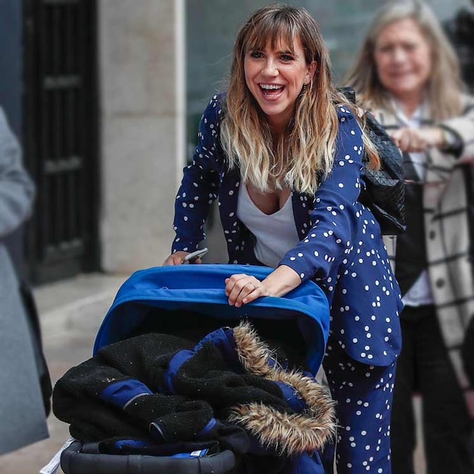 Una mamá todoterreno: Aina Clotet se lleva a su bebé al Festival de Cine Málaga