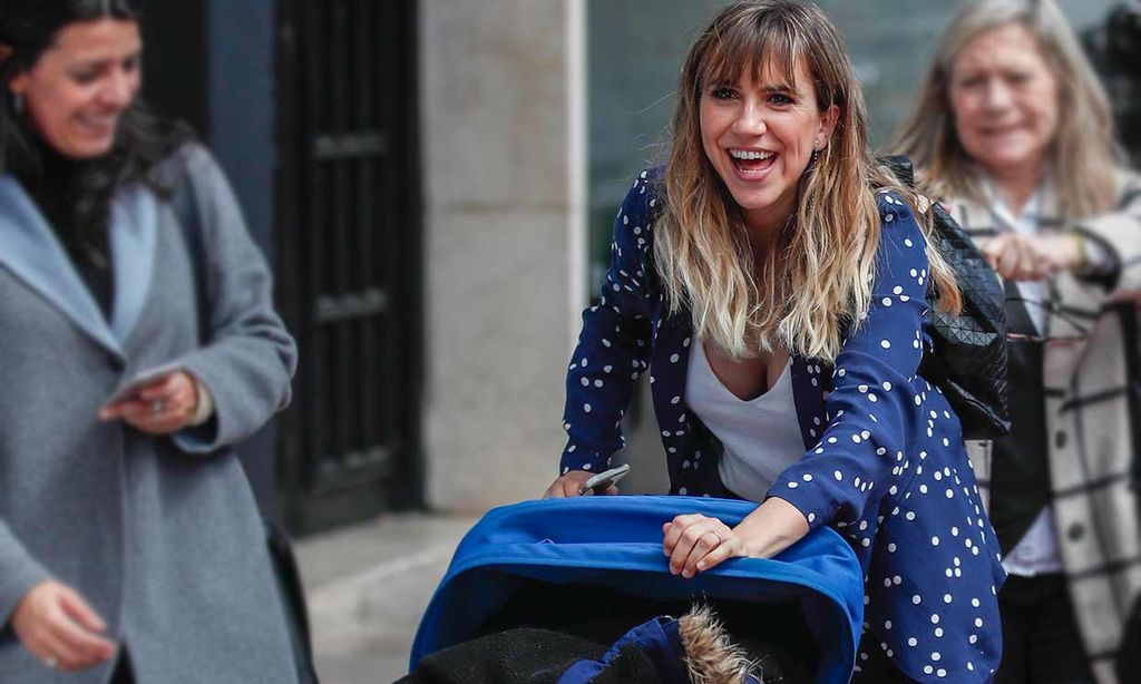 Una mamá todoterreno: Aina Clotet se lleva a su bebé al Festival de Cine Málaga