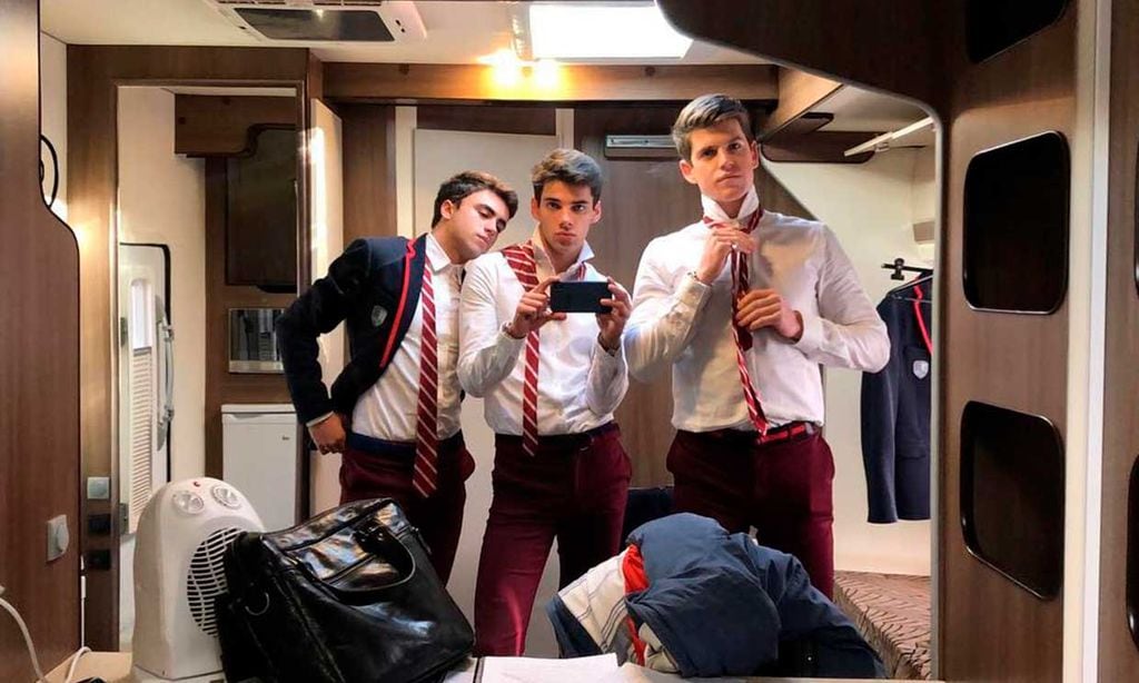 Los actores de 'Elite' avivan la emoción en la espera del estreno de su segunda temporada