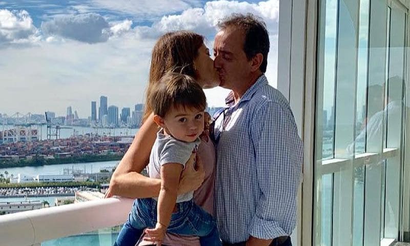 Amor en el Caribe: La escena de película de María José Suárez y su marido (casi) pasada por agua