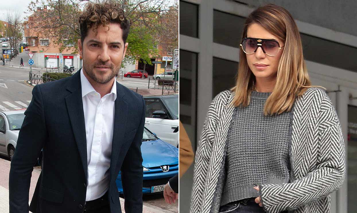 David Bisbal, cara a cara con Elena Tablada en los juzgados tres días después de ser padre