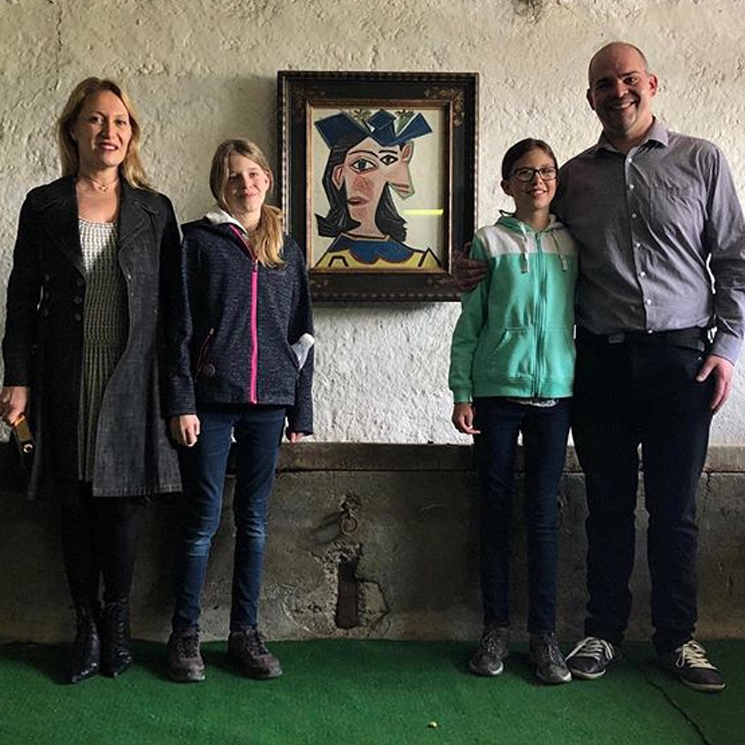 '¡Papá, hay un Picasso en nuestro salón!' La gran sorpresa de una familia de granjeros suizos