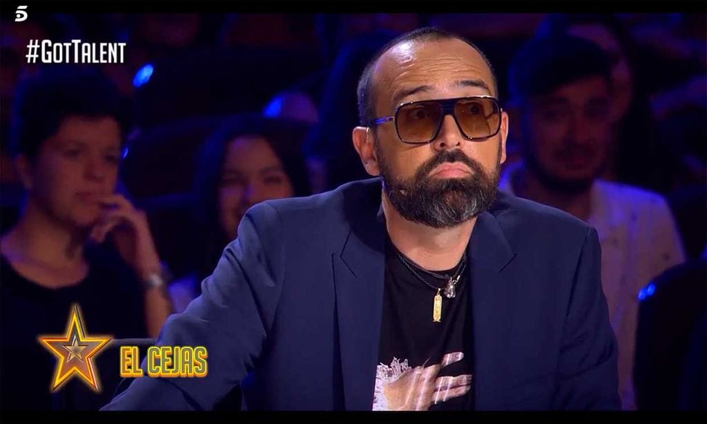 Risto Mejide recibe una divertida advertencia de 'El Cejas' ante la cuarta semifinal de 'Got Talent'