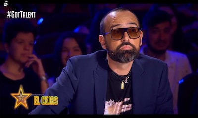 Risto Mejide recibe una divertida advertencia de 'El Cejas' ante la cuarta semifinal de 'Got Talent'