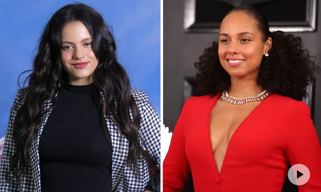 Rosalía, la inesperada profesora de español de Alicia Keys