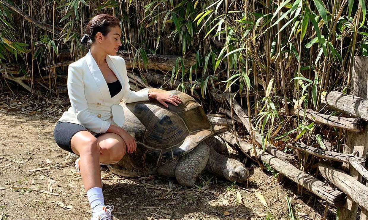 El comentado 'look' de Georgina Rodríguez para ir al zoo
