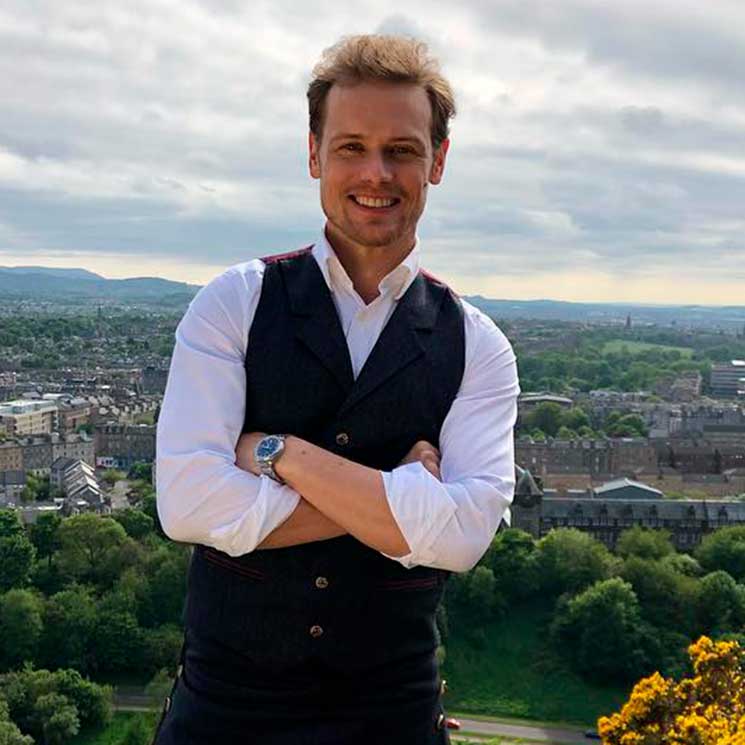 Sam Heughan, protagonista de 'Outlander', sopla las velas de su cumpleaños en un gran año profesional