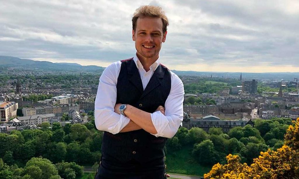 Sam Heughan, protagonista de 'Outlander', sopla las velas de su cumpleaños en un gran año profesional