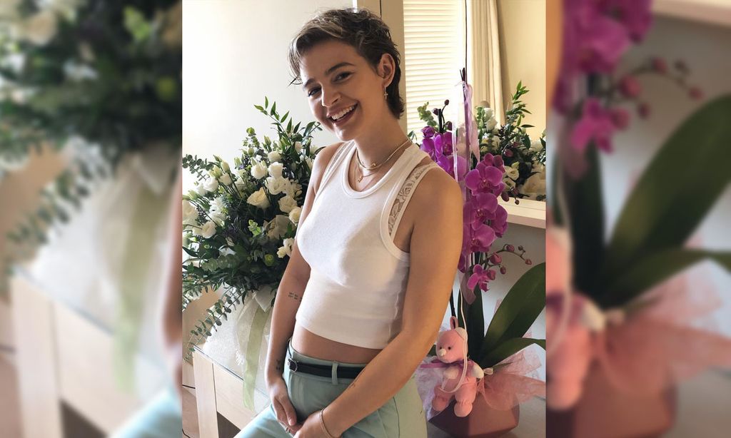 Laura Escanes comparte uno de los momentos más emocionantes de su embarazo