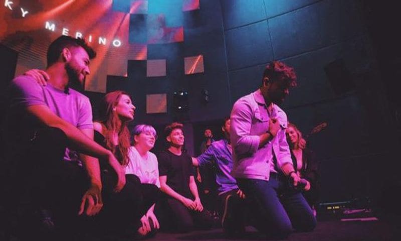 El emotivo momento en el concierto de Ricky Merino ('OT') que ha causado furor
