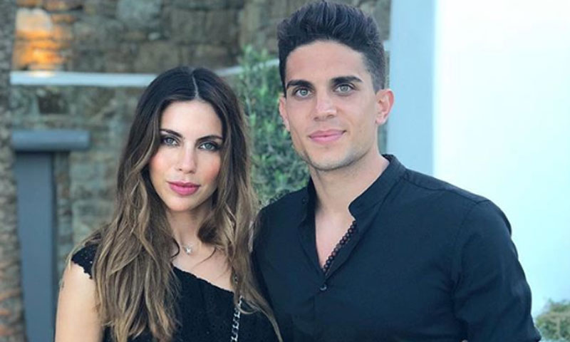 Marc Bartra y Melissa Jiménez anuncian que esperan su tercer hijo, un bebé que será...