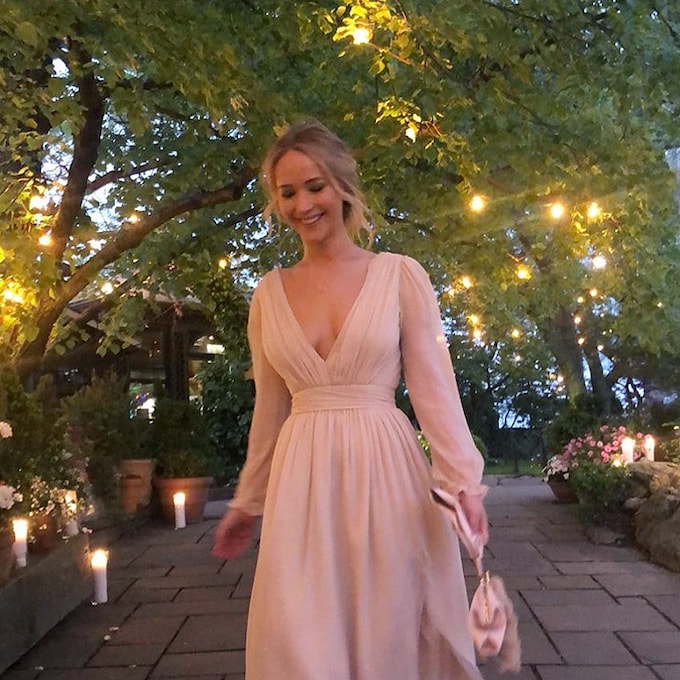 ¡Aquí viene la novia! Jennifer Lawrence celebra su fiesta de compromiso días antes de su boda