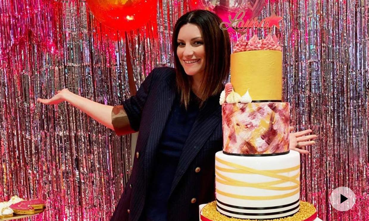 La sorpresa de cumpleaños que hizo llorar a Laura Pausini