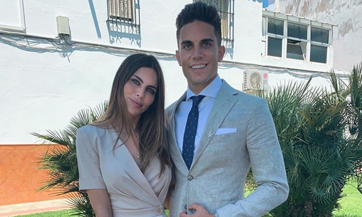 Marc Bartra se acuerda de Melissa Jiménez en su dedicatoria más especial