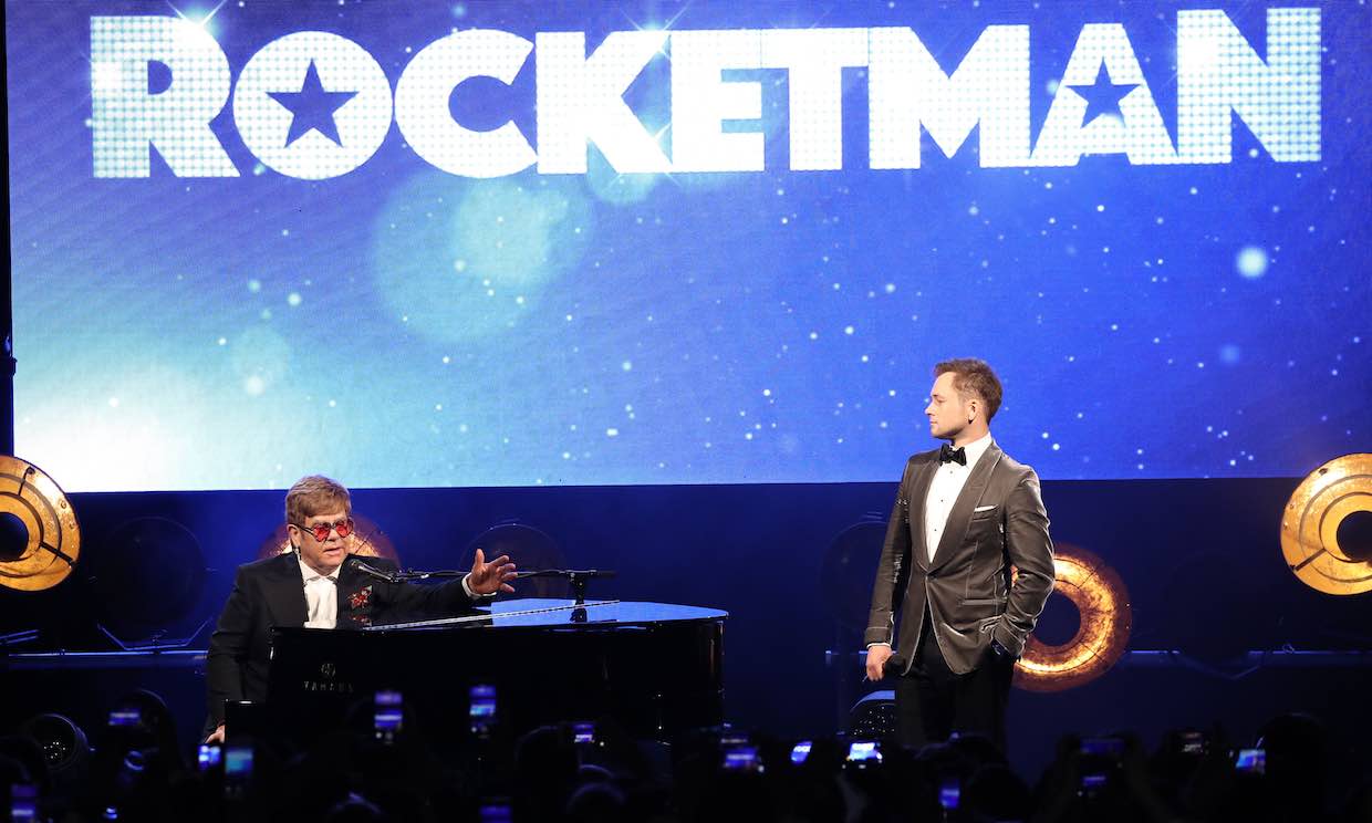 Sir Elton John y el Festival de Cannes dan su aprobado al 'biopic' sobre el artista, 'Rocketman'