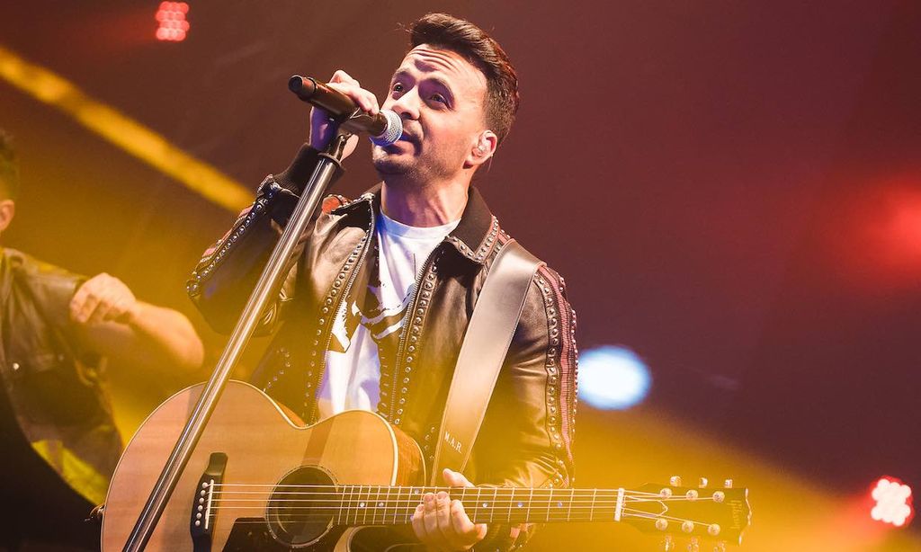 Luis Fonsi calienta motores para sus conciertos en España