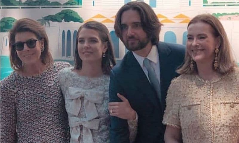 Carolina y Carole, las otras protagonistas de la boda monegasca