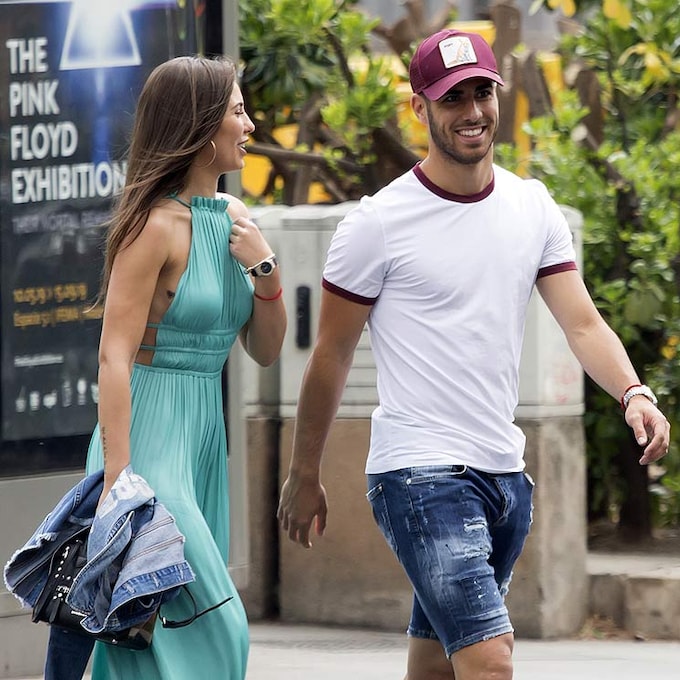 El futbolista del Real Madrid Marco Asensio y su novia, Sandra Garal, ya no esconden su relación